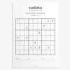 a4 sudoku puzzle sheet printed — single page activity sheet