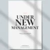 a4 under new management printed — single sheet under print