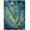 a4 van gogh style art print printed — van wall art poster single sheet