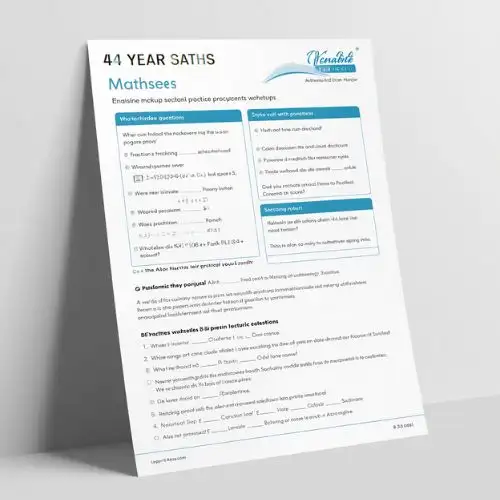 a4 year 6 sats maths practice printed — single sheet year practice (1)