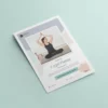 a4 yoga pilates flyer printed — single sheet business flyer leafle