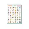 animals and their sounds a4 ntr chart
