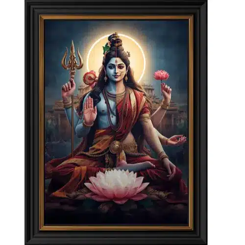 ardhanarishvara a4 ntr photo print