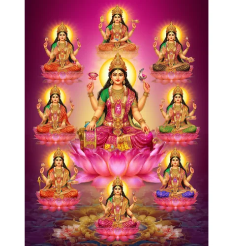 ashta laxmi 8 forms a4 ntr glossy