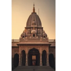 ayodhya ram mandir a4 ntr photo print