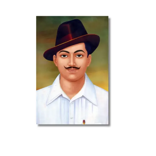 bhagat singh shaheed a4 ntr print
