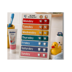 brush teeth daily a4 ntr chart