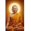 buddha smiling happy a4 ntr photo print