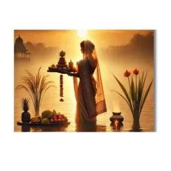 chhath puja sunrise sandhya a4 ntr