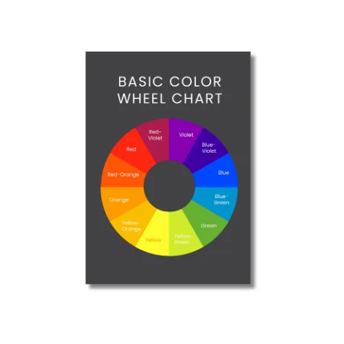colour wheel chart a4 ntr
