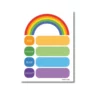 colours chart rainbow a4 ntr kids print