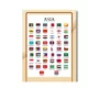 countries and flags a4 ntr chart kids