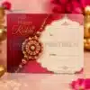 customize rakhi note card