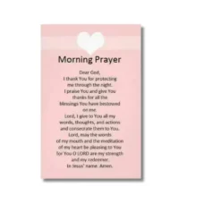 daily prayers morning a4 ntr text