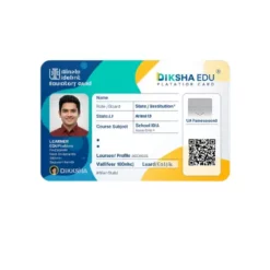 diksha edu platform pvc card