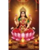 diwali laxmi diya gold a4 ntr print