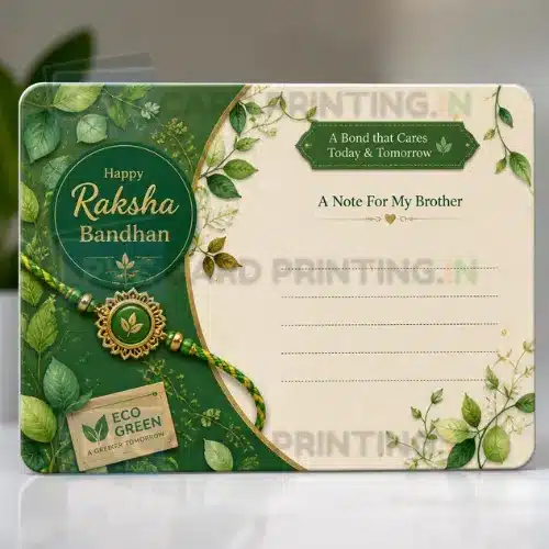 eco green rakhi note pvc card (1)