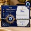 evil eye rakhi note gift card