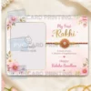 first rakhi baby photo card