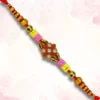 floral beaded rakhi (1)
