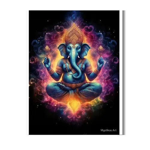 ganesh 2026 digital art a4 ntr