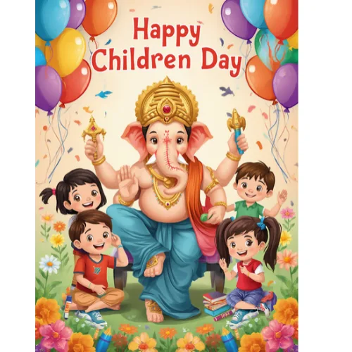 ganesh children day kids a4 ntr