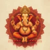 ganesh ji a4 poster — shubh labh design (1)