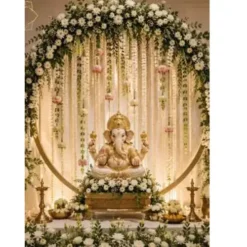 ganesh mandap decoration a4 ntr