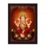 ganesh om a4 ntr matte photo print — wall decor