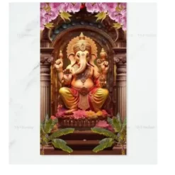 ganesh pattern wallpaper a4 ntr