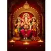ganesh saraswati laxmi tridevi a4 ntr print