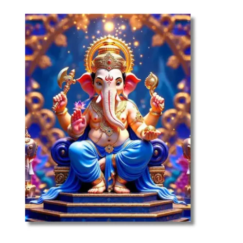 ganeshotsav 10 days a4 ntr poster
