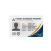 internship student pvc id card
