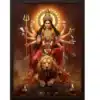 jai mata di a4 ntr photo print — navratri