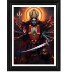 kali mata fierce a4 ntr photo print
