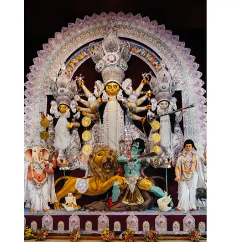kolkata durga idol 2026 a4 ntr