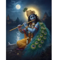 krishna bansuri raat vrindavan a4 ntr