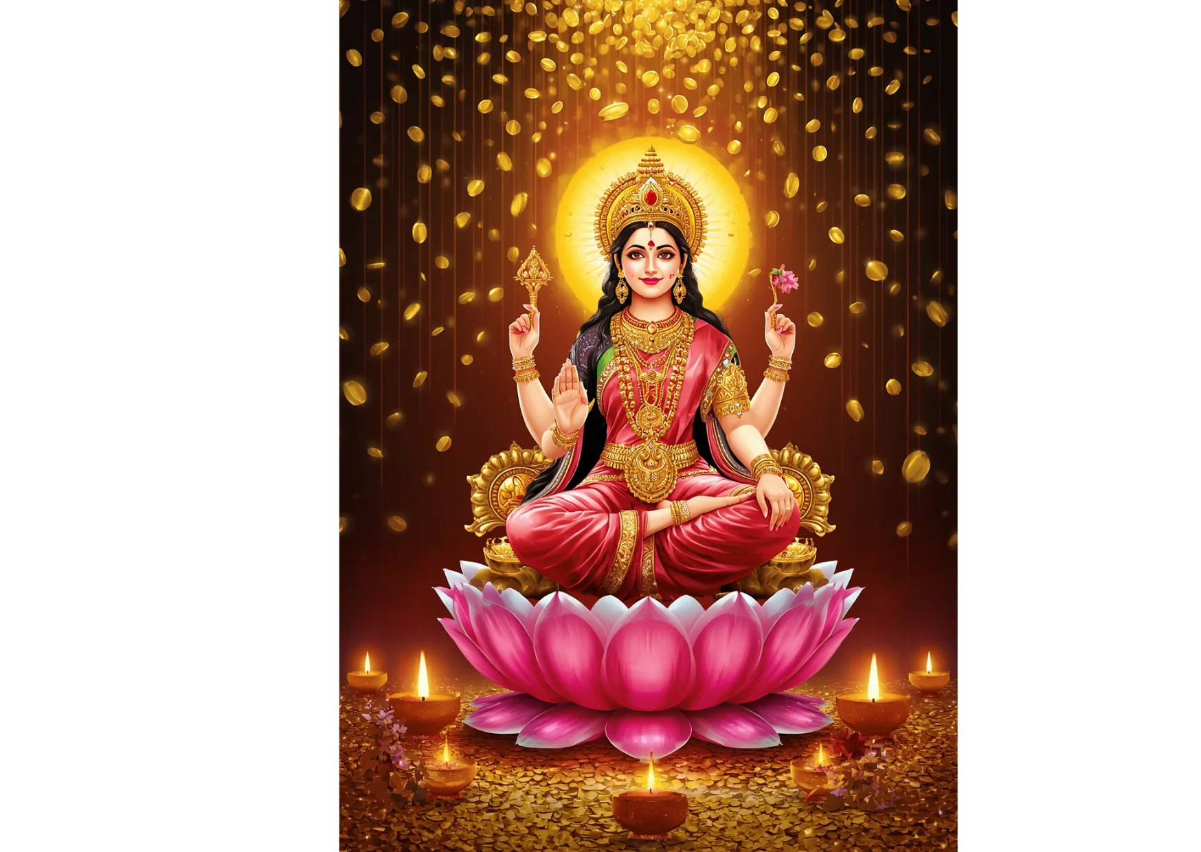 laxmi coin rain gold a4 ntr premium