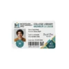 library member card pvc college