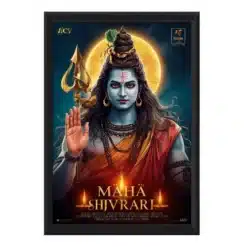 maha shivratri special a4 ntr poster print