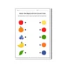 match colour to object a4 ntr