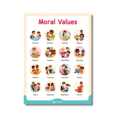 moral values chart a4 ntr kids