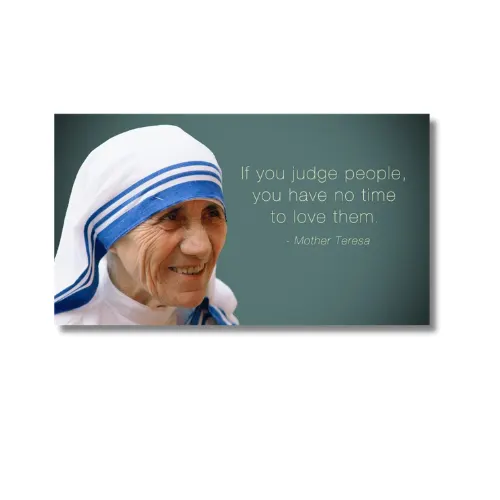 mother teresa quote a4 ntr print