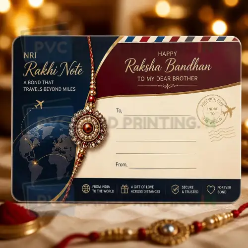 nri rakhi note gift card online