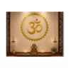 om shanti puja room a4 ntr matte