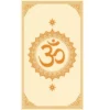 om swastika trishul a4 ntr symbol print