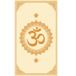 om swastika trishul a4 ntr symbol print