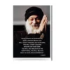 osho rajneesh quote a4 ntr print