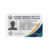 phd research scholar pvc card