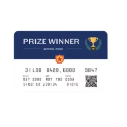 prize winner pvc card school